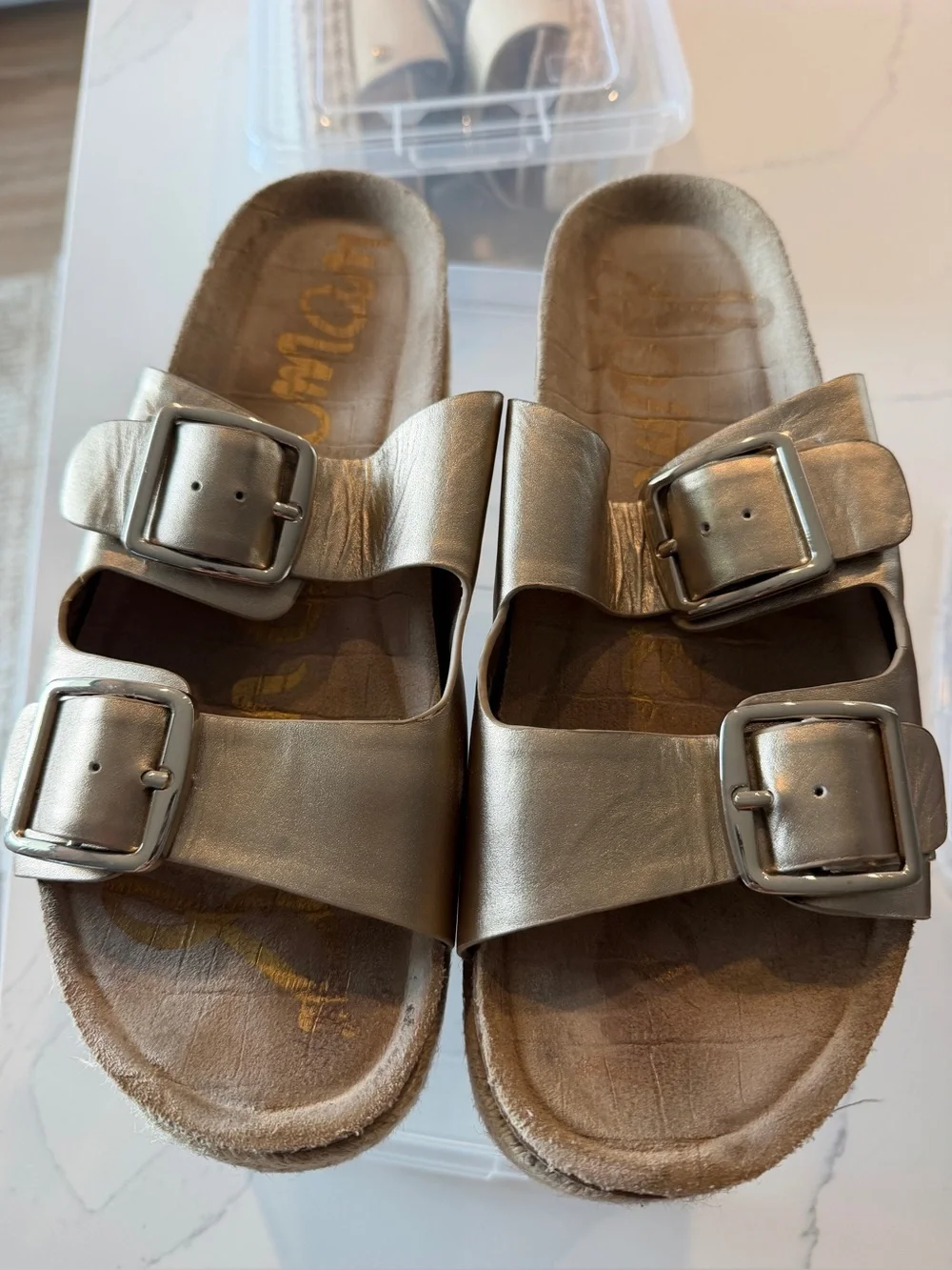 Gold Sam Edelman Boho Espadrilles